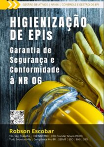 E-BOOK GRATIS - HIGIENIZACAO DE EPIS - NR06 - ROBSON ESCOBAR - VIKON COMPLIANCE